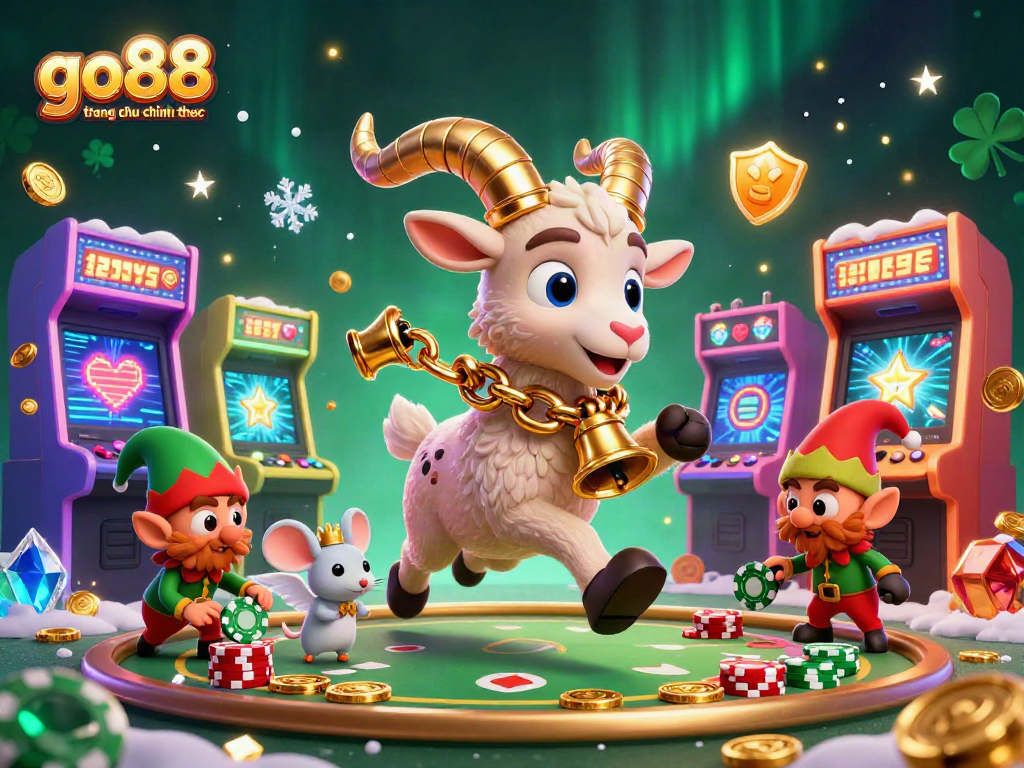 Engage with go88 trang chu chinh thuc as Krampus goat runs a festive holiday casino with mischievous gremlins.