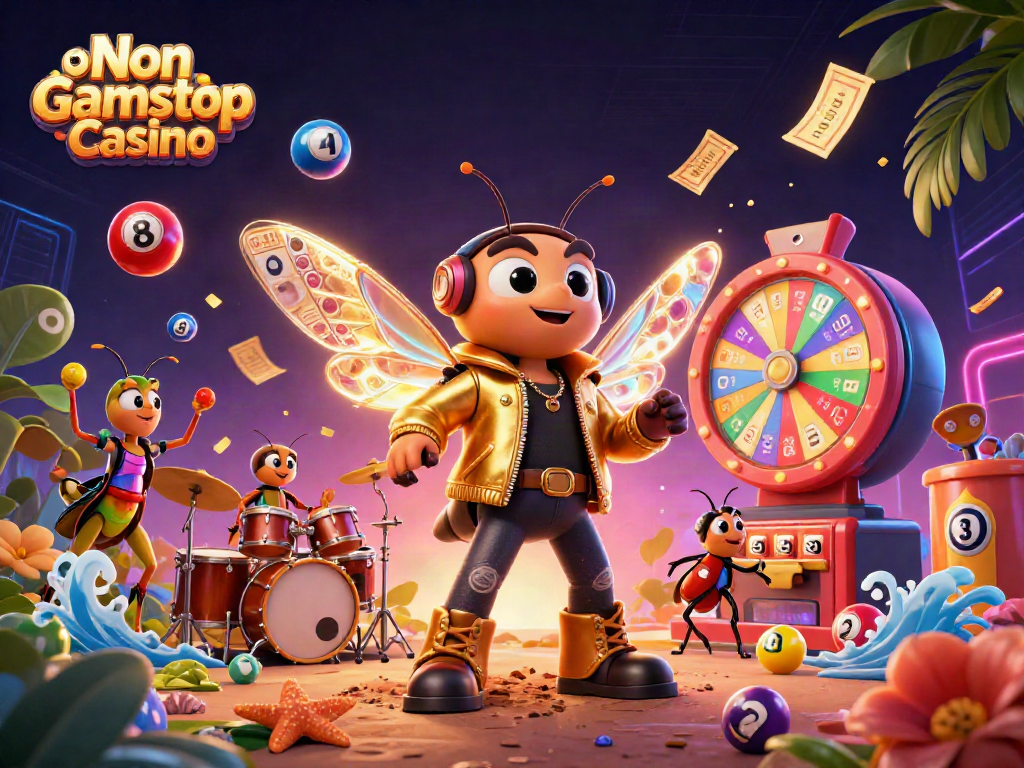 Experience thrilling games at Non Gamstop Casino with vibrant characters and lively gaming elements.