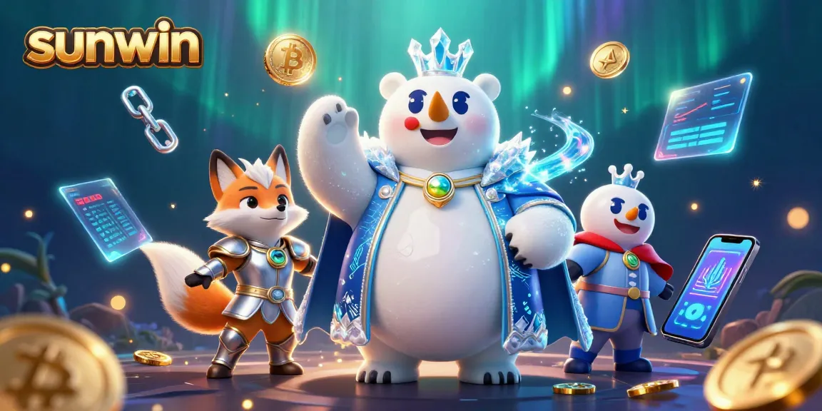 Sunwin invites players to explore vibrant, immersive crypto-themed gambling with 3D elements.