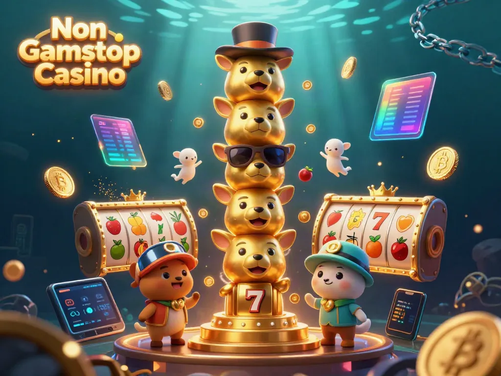 Experience the excitement at Non Gamstop Casino with vibrant characters and dynamic gameplay elements.